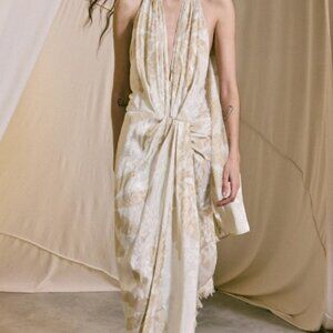 Summer Counts Wool & Silk Maxi Dress - Johanna Ortiz